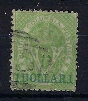 Image of Canada-British Columbia & Vancouver Is SG 27 G/FU British Commonwealth Stamp
